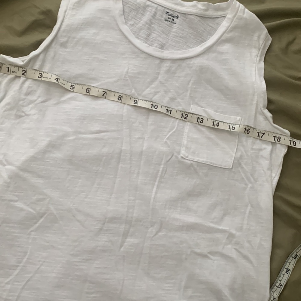 White Madewell Pocket tank - Picture 11 of 11